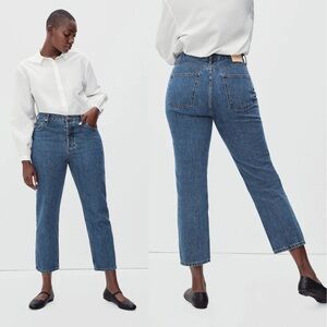 NWT Everlane The Curvy 90’s Cheeky Straight Ankle Jeans